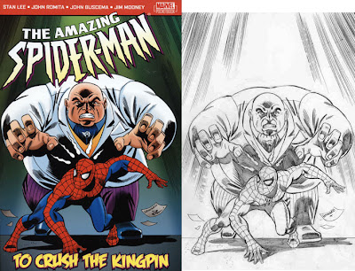 kingpin spider man crush marvel pocket book amazing cover