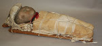 Native American doll in cradleboard