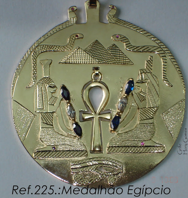 Ref.225.:Medalhão Egípcio
