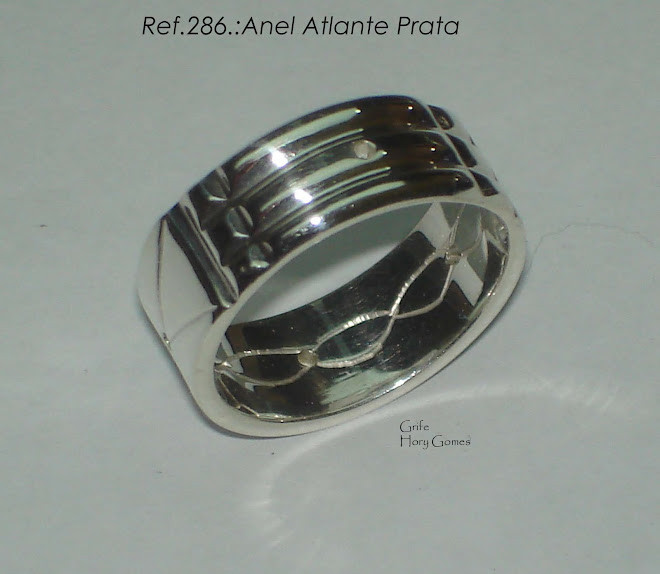 Ref.286.:Anel Atlante em Prata