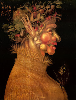 Giuseppe Arcimboldo, The Summer (Four Seasons 1563 series), 1563, oil on wood, Kunsthistorisches Museum, Vienna.
