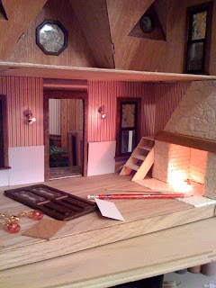 orchid dollhouse interior