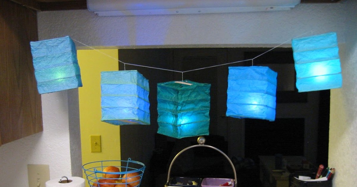 INFUSEDgoods folding paper lantern tutorial