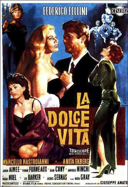 Cinema Style File--1960s Italian Style in Frederico Fellini's LA