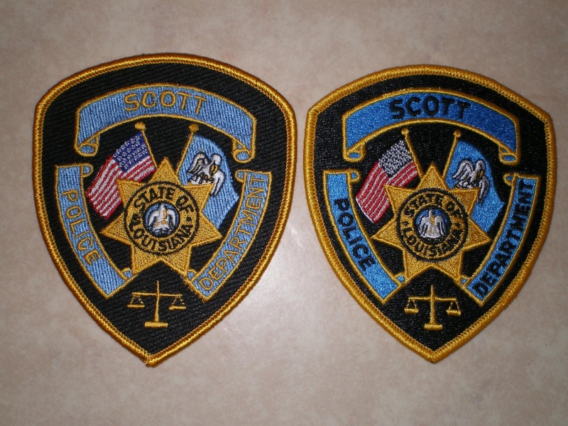 Louisiana Police Patches Collector My Police Dept patch collection *** 2014.10.27 a lot