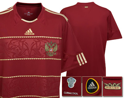 Russia Home Shirt 2009/10