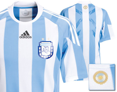 ][ رابطة منتخب الأرجنتين ][ كأس العالم 2010 ][توقع واكسب مع الرابطة] Argentina+Home+Shirt+2009+10