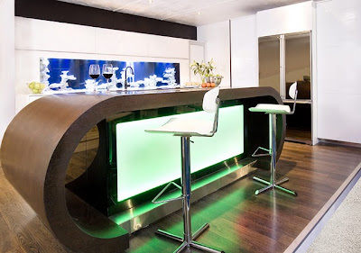 Modern Dynamic Kitchen Design by Darren Morgan   Glenvale Kitchens