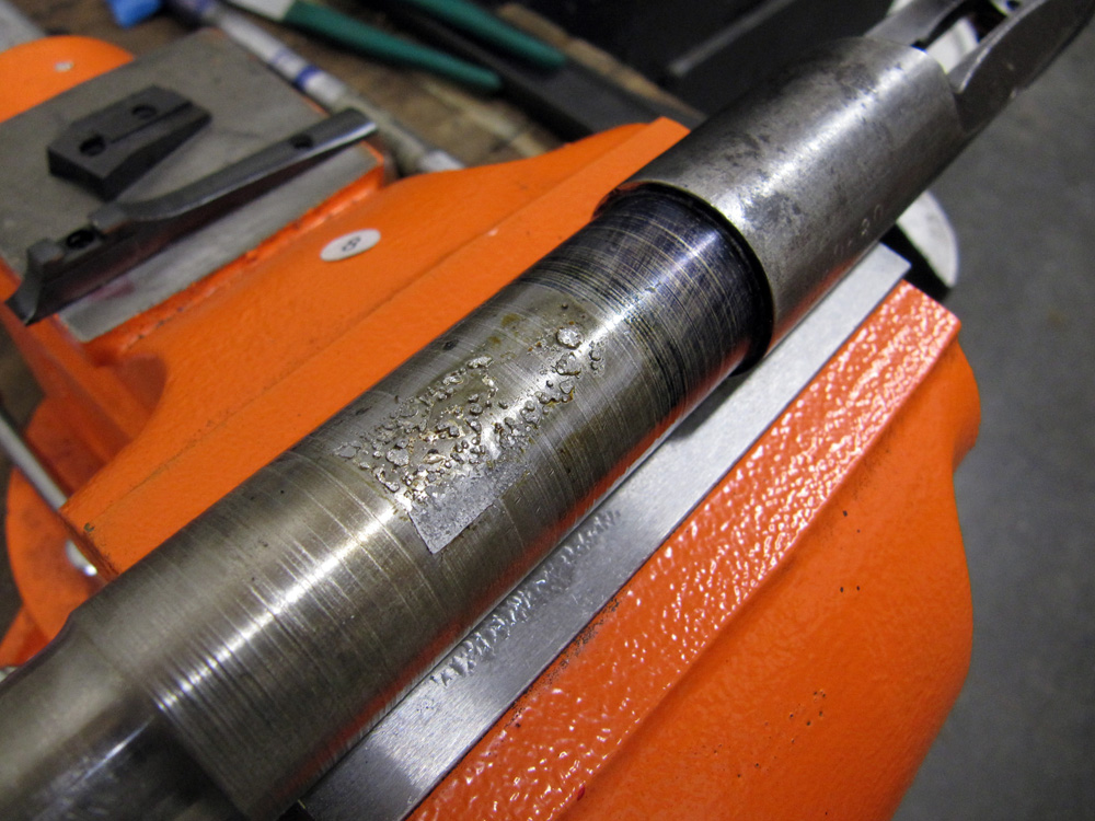 pharmory Mosin .4570 Build Part 2 Extractor Relief, Sights, Stock Inletting