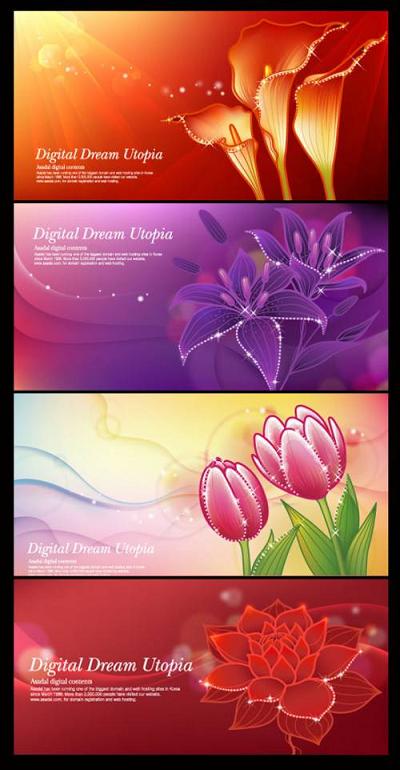 Free Background Wallpaper on Free Download Vector Flower Graphic And Wallpaper 2010