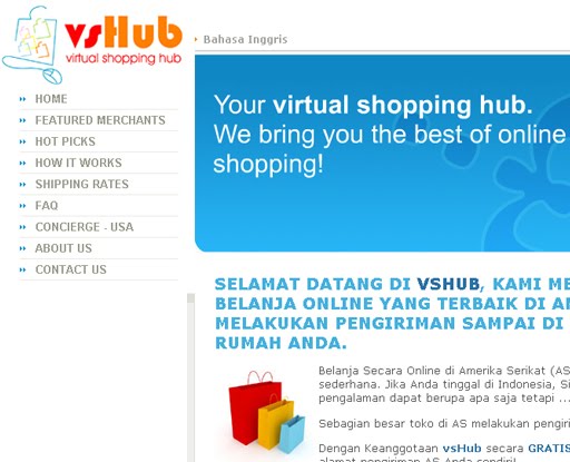  vsHub, then vsHub will forward the purchased goods to our real address 