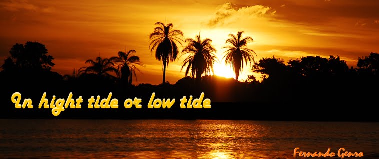 In hight tide or low tide