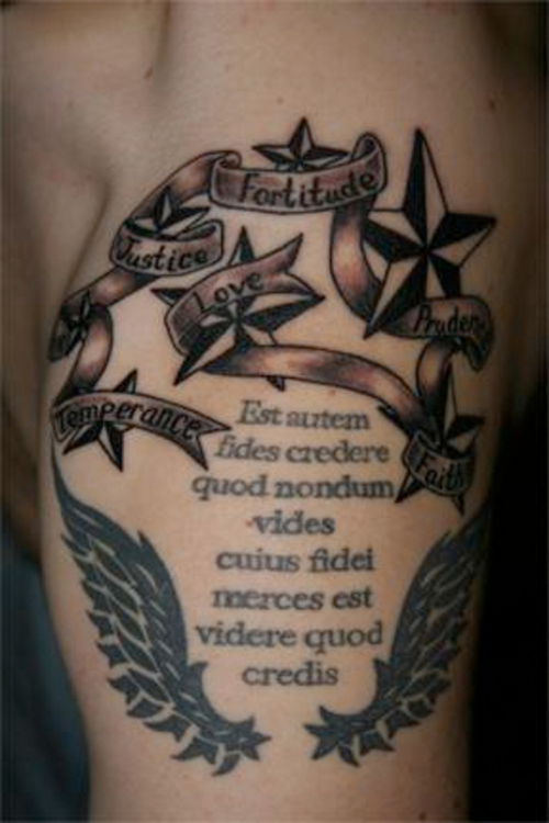angel quotes tattoos