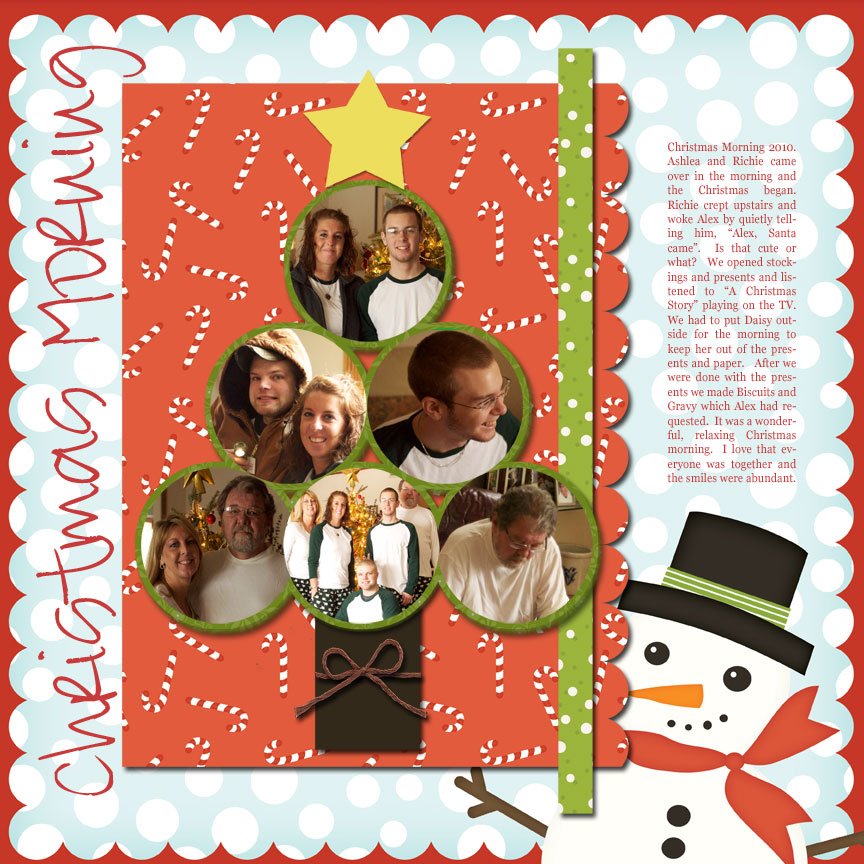 Lorrie's Story Free Christmas Template