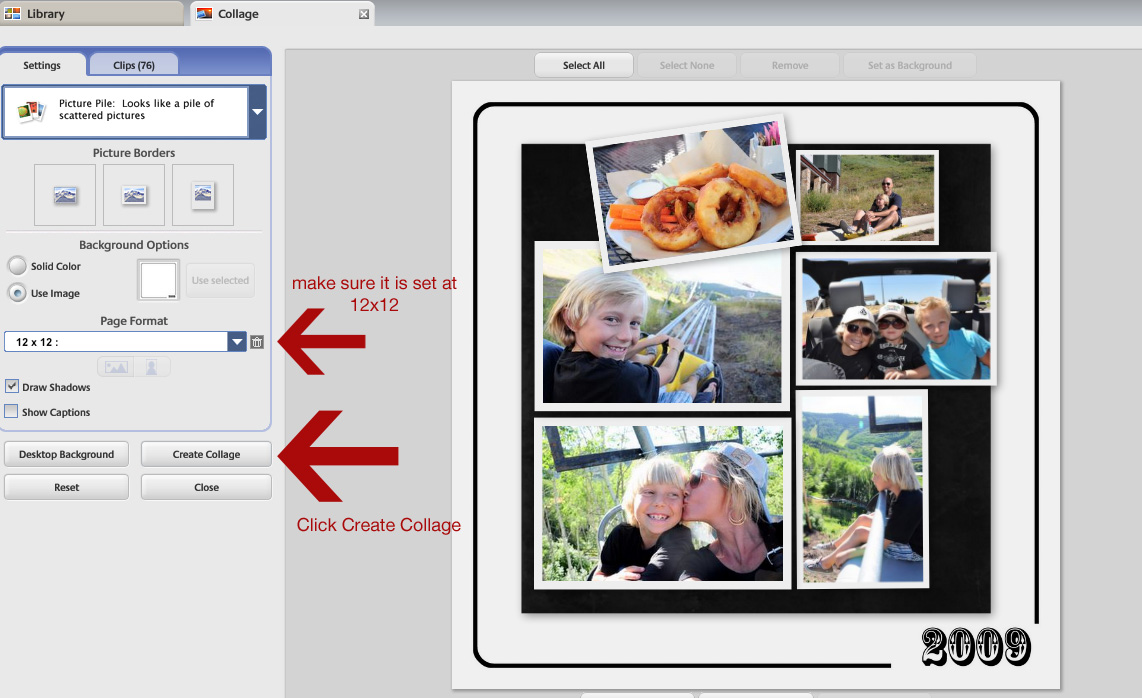 Persnickety Prints Blog Creating a Scrapbook Page with Google Picasa
