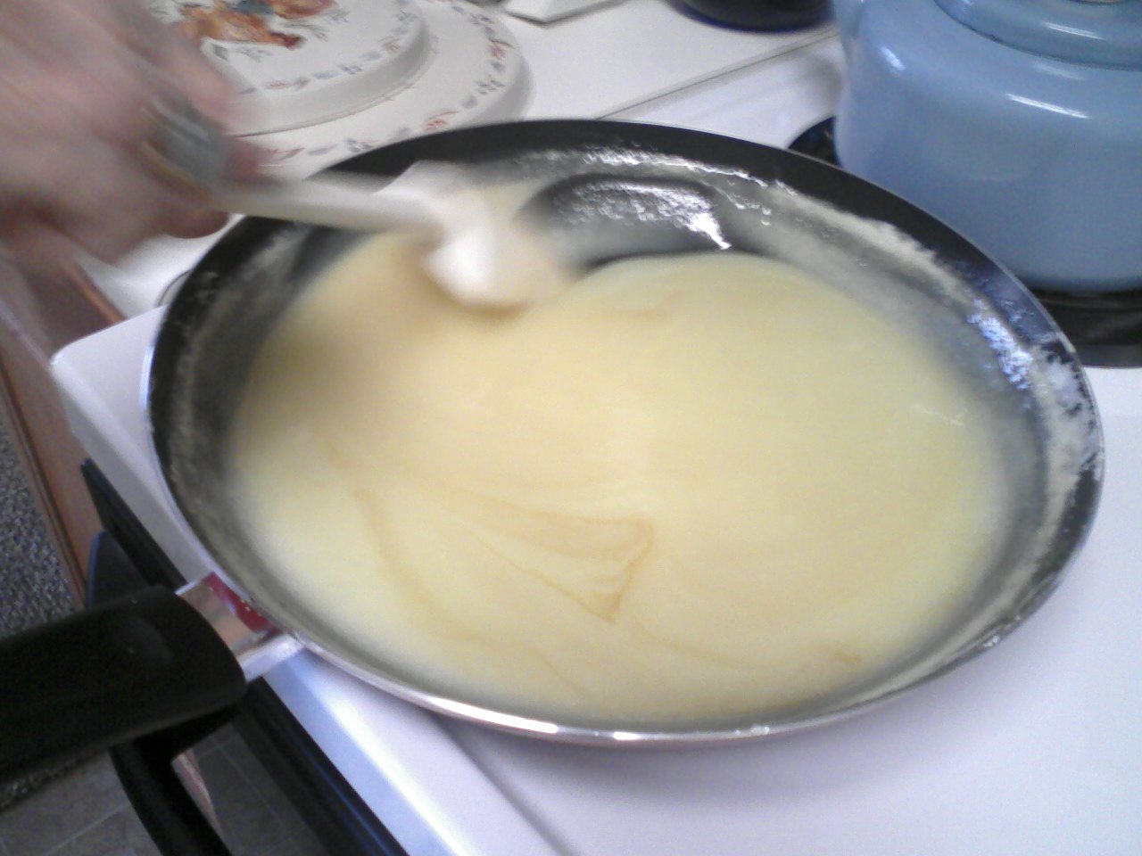 The South Padre Island Flip Flop Foodie MOM'S SWEET STIRRED CUSTARD