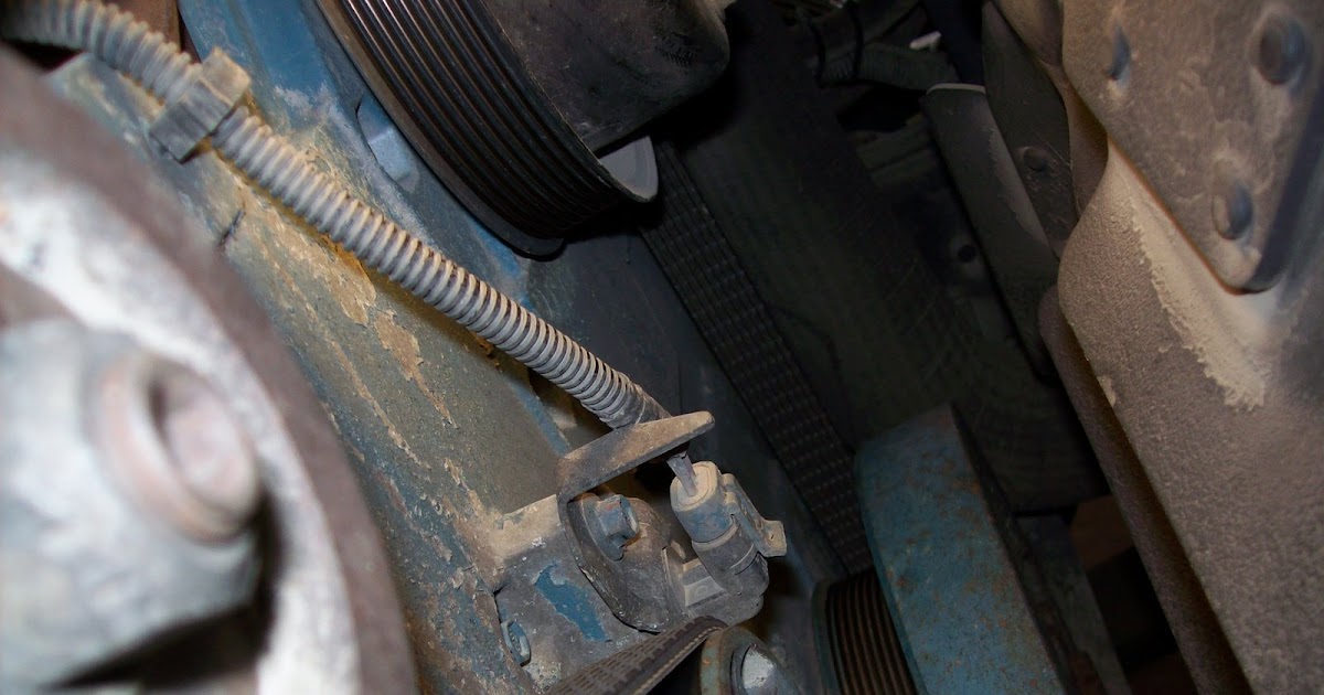 School Bus Mechanic Internatonal School Bus DT 466E Cam Sensor Replacement