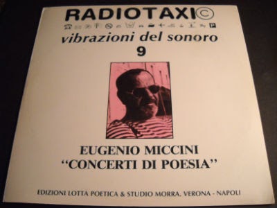 Eugenio Miccini Concerti Di Poesia Eugenio Miccini Concerti Di Poesia