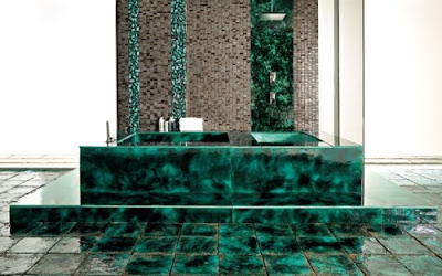 Aquatic Bathroom Tile