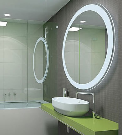 Bathroom on Architecture Homes  Contemporary Bathroom Mirrors