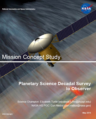 US Planetary Science Decadal Survey 2013-2022. Io+cover
