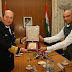 TURKISH NAVAL CHIEF ADMIRAL UGUR YIGIT VISITING RRM MM PALLAM RAJU