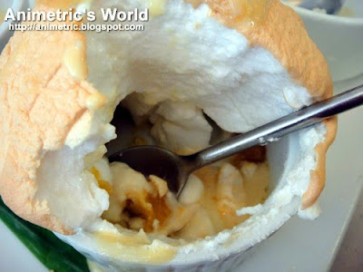Bibingka Souffle at C2 Classic Cuisine