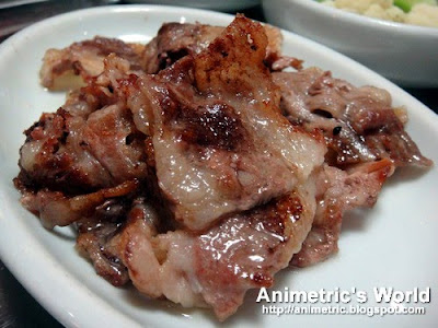 Imported Paper-Thin Sliced Beef BBQ (cooked) at Dong Won Garden Korean Restaurant