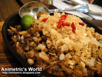 Chorizo Sisig at O'sonho Portuguese Fusion Restobar