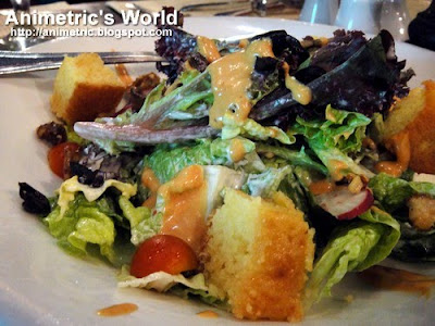 Mardi Gras Salad at New Orleans Bourbon Street steaks & Oysters
