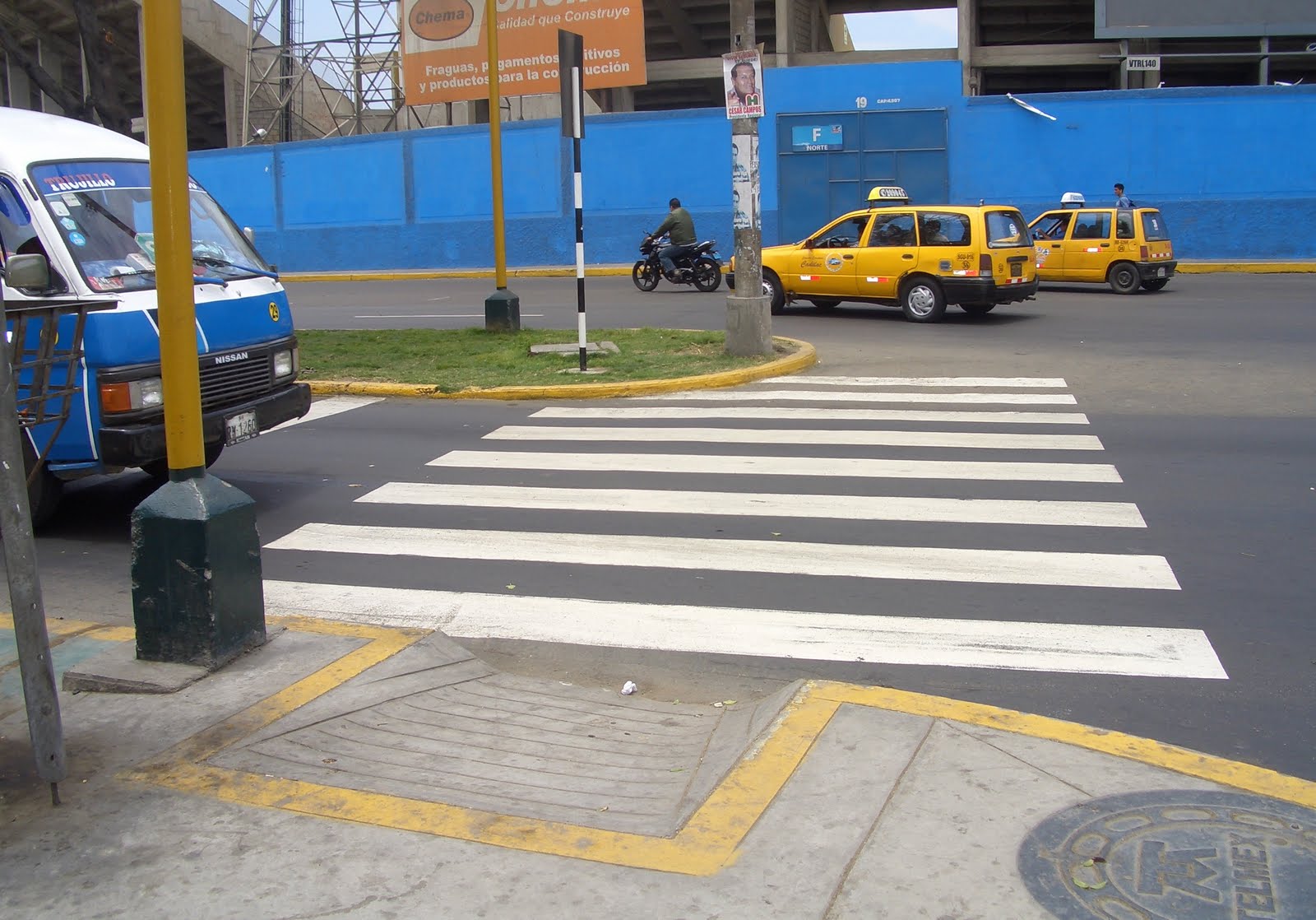 cruce peatonal