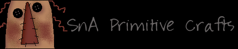 SnA Primitive Crafts Blog