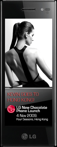 LG Launches New Chocolate Phone In Hong Kong!