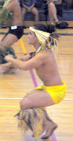 Male Dancer at the Tahaitian Dance and Drumming Competition
