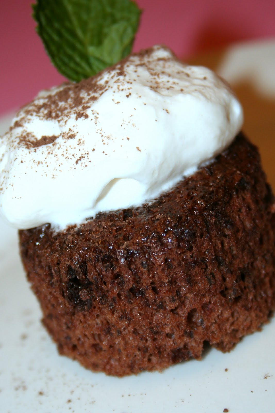 Chocolate Angel Food Cupcakes