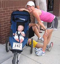 Mom and Nic at the Finish
