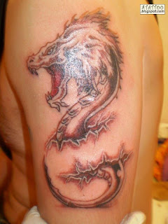 Dragão europeu Tattoo
