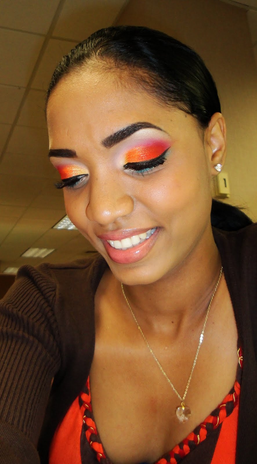 The Fancy Face 'Red Hot' Look