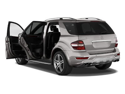 The 2010 M-Class is a 4-door, 5-passenger luxury sport-utility, available in 4 trims, ranging from the ML350... read more BlueTEC to the ML63 AMG. Upon introduction, the ML350 BlueTEC is equipped with a standard 3.0-liter, V6, 210-horsepower, turbo, diesel engine that achieves 18-mpg in the city and 25-mpg on the highway. The ML63 AMG is equipped with a standard 6.2-liter, V8, 503-horsepower engine that achieves 11-mpg in the city and 15-mpg on the highway. A 7-speed automatic transmission with overdrive is standard on both trims.