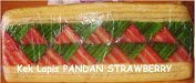 Kek Lapis PANDAN STRAWBERY
