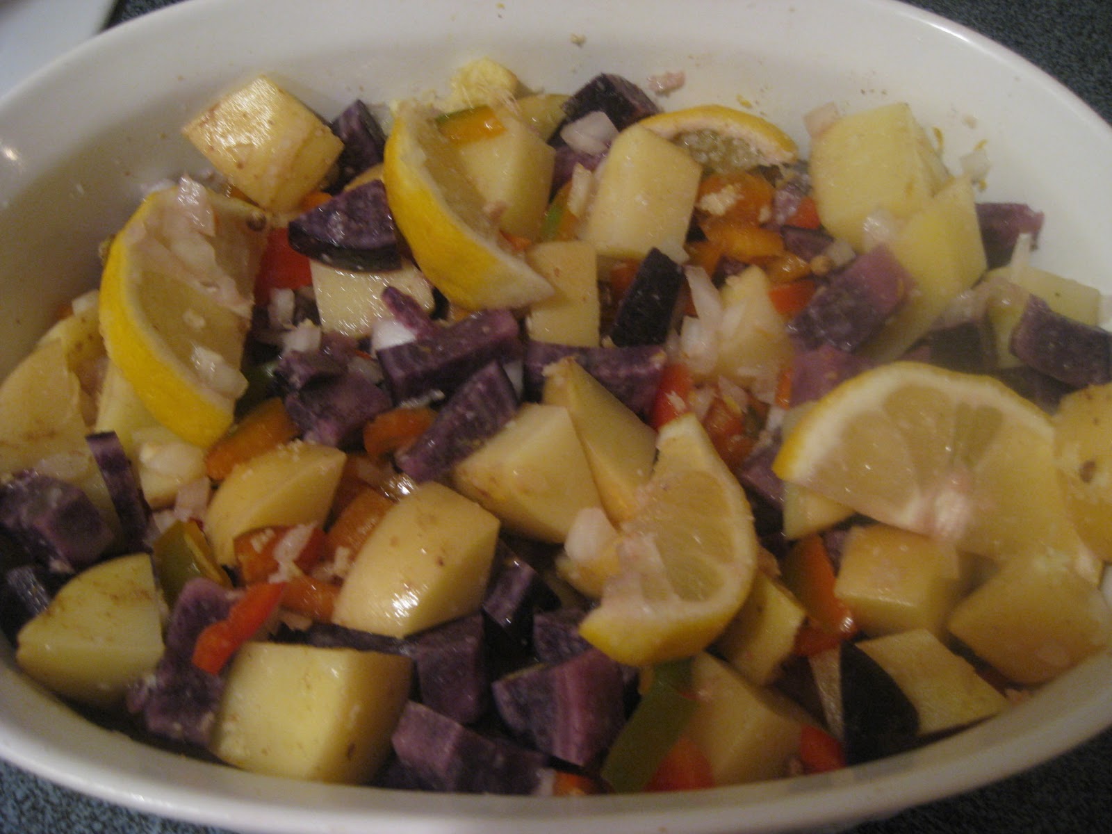 CaraCakes Lemony Bombay Potatoes