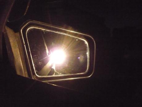 Монохромное покрытие зеркал авто, зеркало без покрытия: