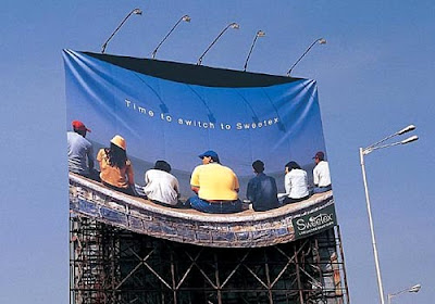 Sweetex Funny Billboard Ad