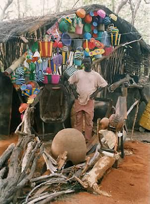 African Shop Illusion