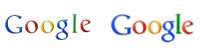 Google New and Old Logo Old Google Logo and New Google logo