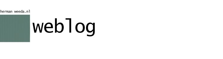 weblog hermanweeda.nl