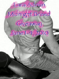 Lara Adrian – Midnight Breeds Giveaway WINNERS