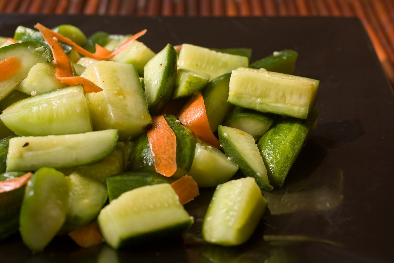 JUST VEGGING OUT ChineseStyle Pickled Cucumbers