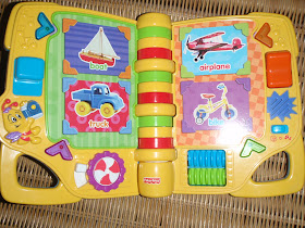 fisher price activity book