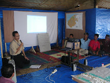 In a Community Workshop in Aceh